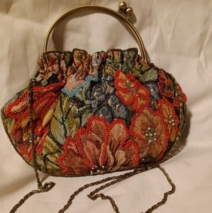 PERFECT CONDITION Vintage Embroidered Purse